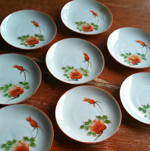 Japanese porcelain plate