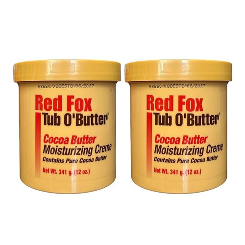 Red fox tub butter - red,