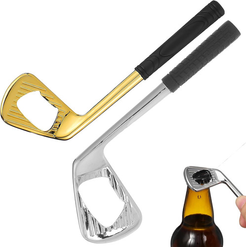Golf club bottle - bottle, opener