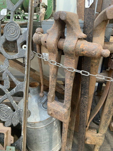 Vintage blacksmith leg - vintage,