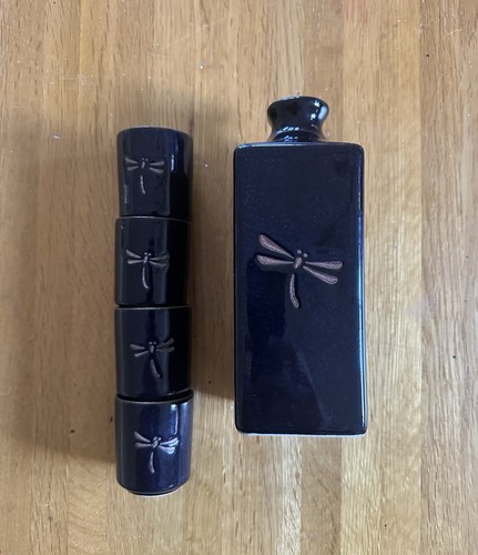 Sake flask and - and, japanese