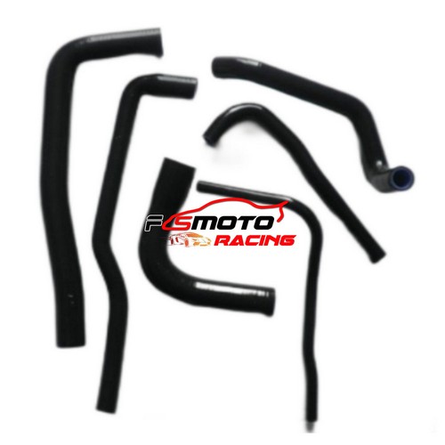 Black silicone radiator - radiator, hose