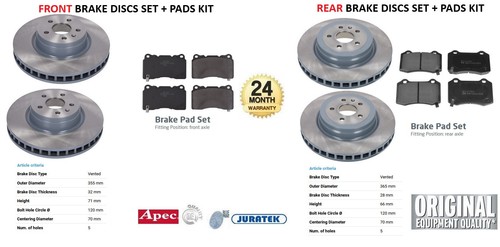 Front rear axle brake - front,