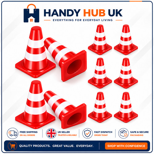 Mini traffic cones - mini, red