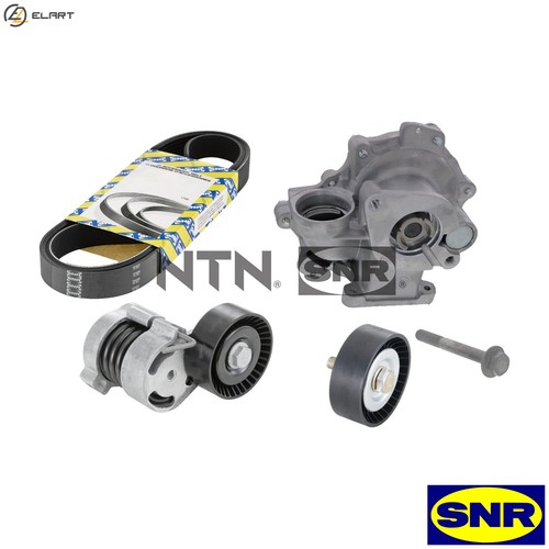 Water pump vribbed belt - water, kit