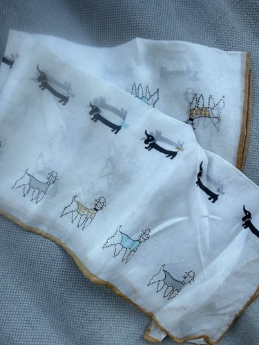 Silk vintage doggy - silk,