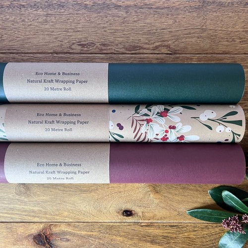 Kraft christmas wrapping - christmas, paper