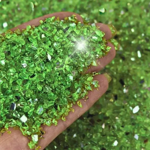 100g green mirror - 100g, reflective