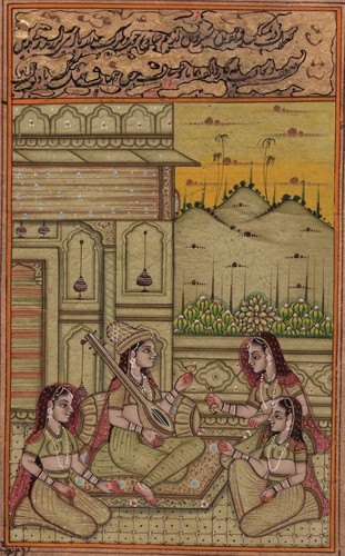 Mughal miniature art handmade - mughal,