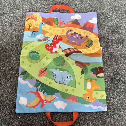 Dinosaur play mat that turns