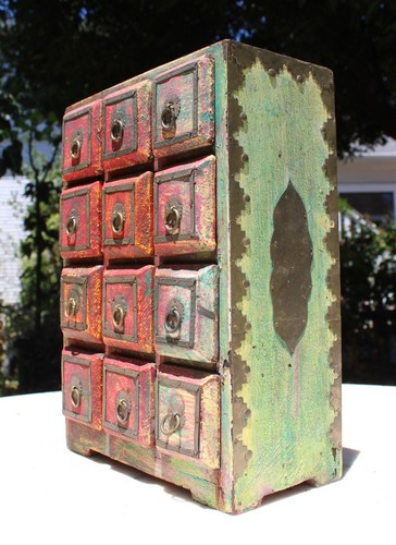 Vintage drawer red - vintage,
