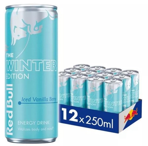 New red bull winter edition - red,