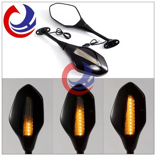 With integrated led - with, rearview