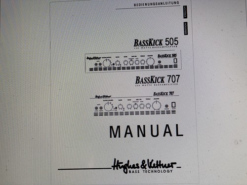 Audio hughes kettner - hk,