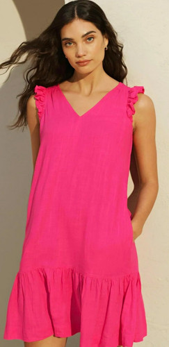 Next pink linen viscose - next,