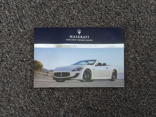 2014 maserati granturismo - maserati, mc