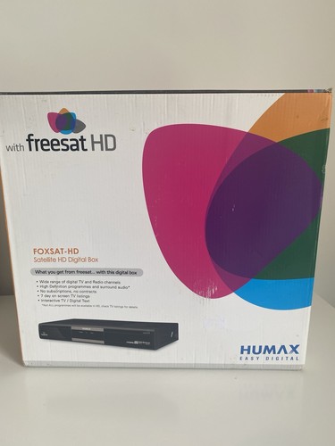 Humax foxsat freesat - humax, foxsat-hd