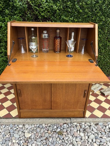 Vintage mcm bureau - vintage, bureau/drinks