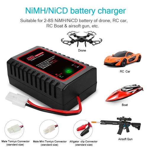 Battery nimh fast - 7.2v-9.6v,