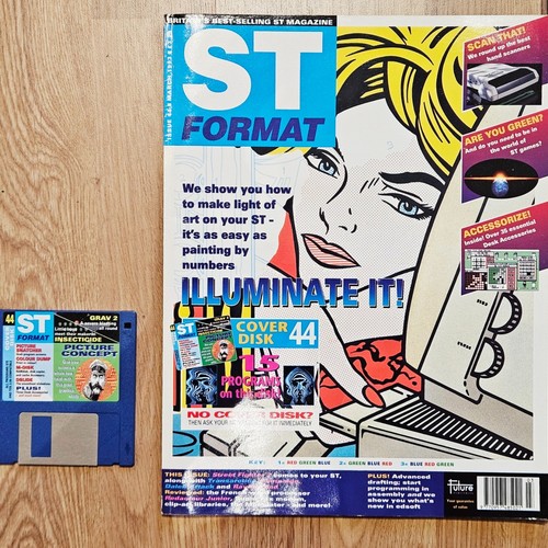 Atari format magazine - format,