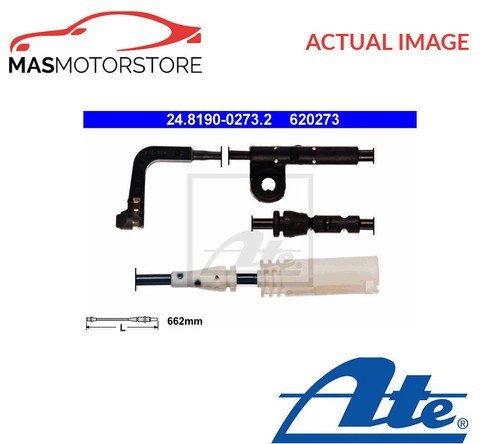 Brake pad wear sensor warning - brake,