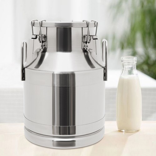 Liter round stainless - 10,