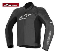 Alpinestars SP - 1 Plain Black Leather jacket ideal for Sports bike Was £390