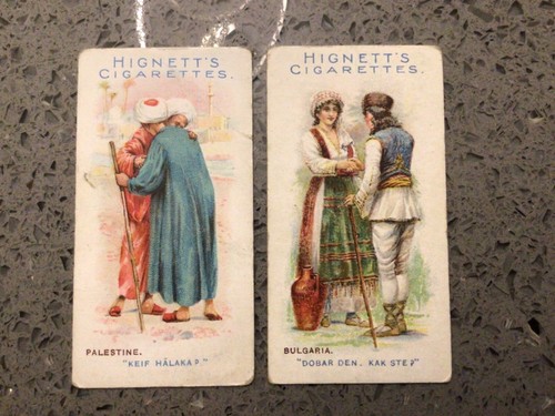 Hignett tobacco card - hignett, card,