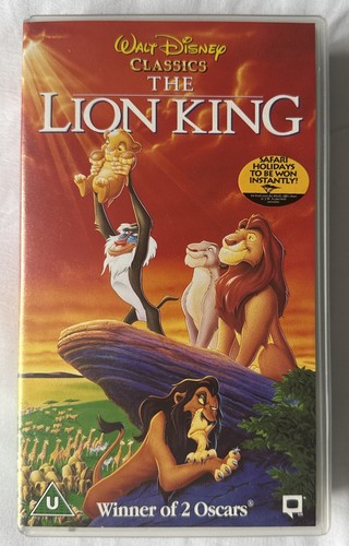 New sealed vhs - vhs, lion