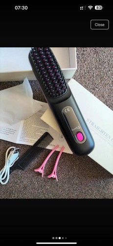 Portable straigh hair - hair, brush