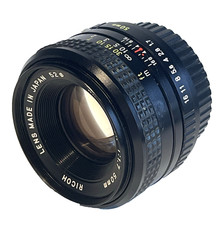 Ricoh XR RIKENON 50mm f1.7 Standard Lens - Good Condition + From a UK Dealer