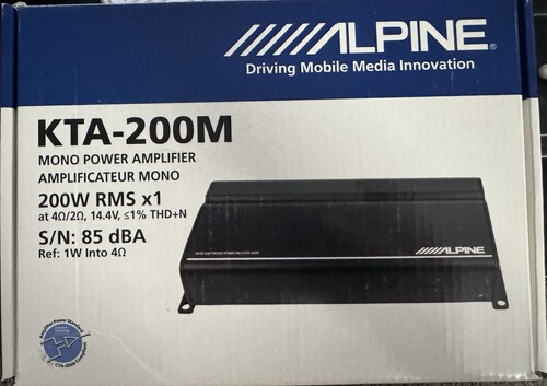 Alpine kta 200m - kta-200m, power