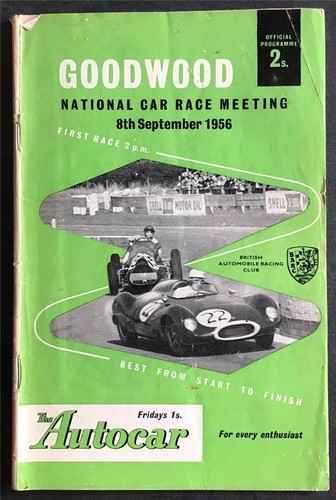 Goodwood sept 1956 national - goodwood,