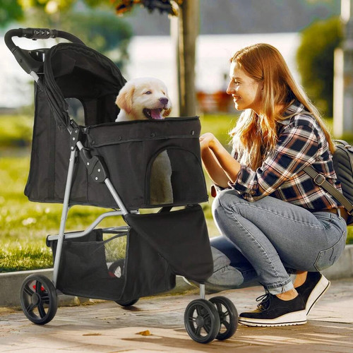 Foldable wheel pet - 3-wheel,