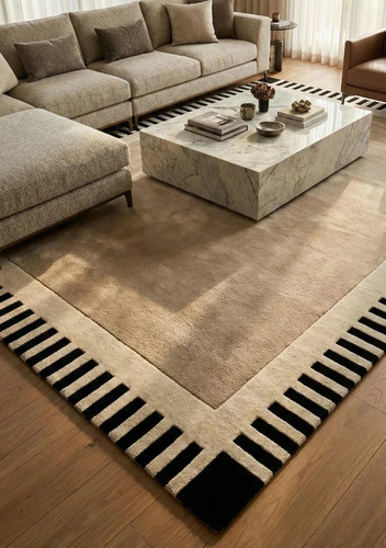 Hand tufted wool - hand, rug