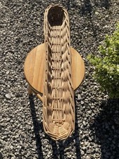 VTG Wicker/rattan Baguette Bread Basket 