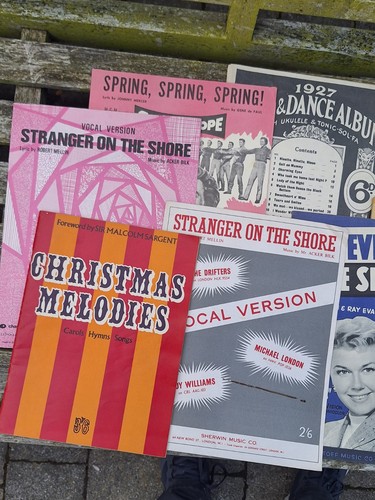 Assortment old music - assortment,