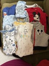 Disney Baby Clothes Lot Sizes