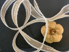 Chanel Gold Sequin Camellia &