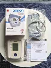 OMRON M2 Basic Intellisense Blood Pressure Monitor Easy Cuff 22-32cm Hardly Used