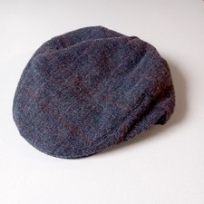 Marks and Spence Yorkshire Tweed Mood Cap - Blue - Size Medium