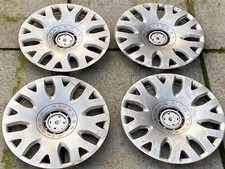CITROEN XSARA PICASSO 15" WHEEL TRIM X 4 HUB CAP GENUINE BAYONNE FULL SET
