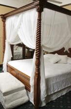 Bohemian Balinese four poster