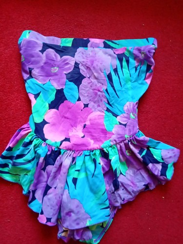 Strapless piece swimsuit - strapless, 1