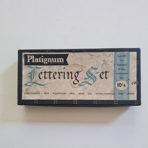 Vintage platignum calligraphy - vintage,