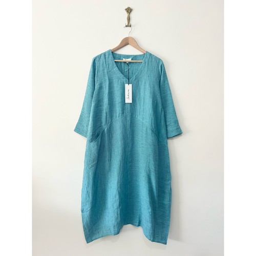 Sahara 100 linen midi - sahara, 100%