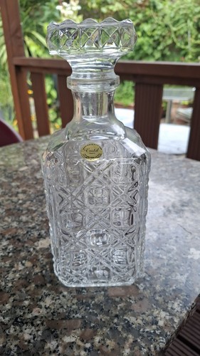 French crystal decanter - french, decanter.