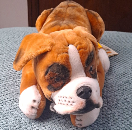 Steiff bernie the boxer plush - bernie,