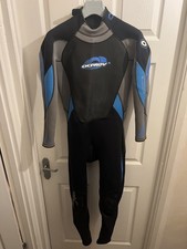 osprey full lenght adults wetsuit black surfing swimming 
