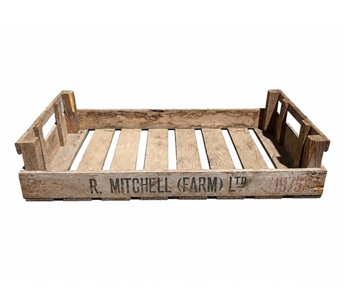 Vintage rustic wooden - wooden, crate